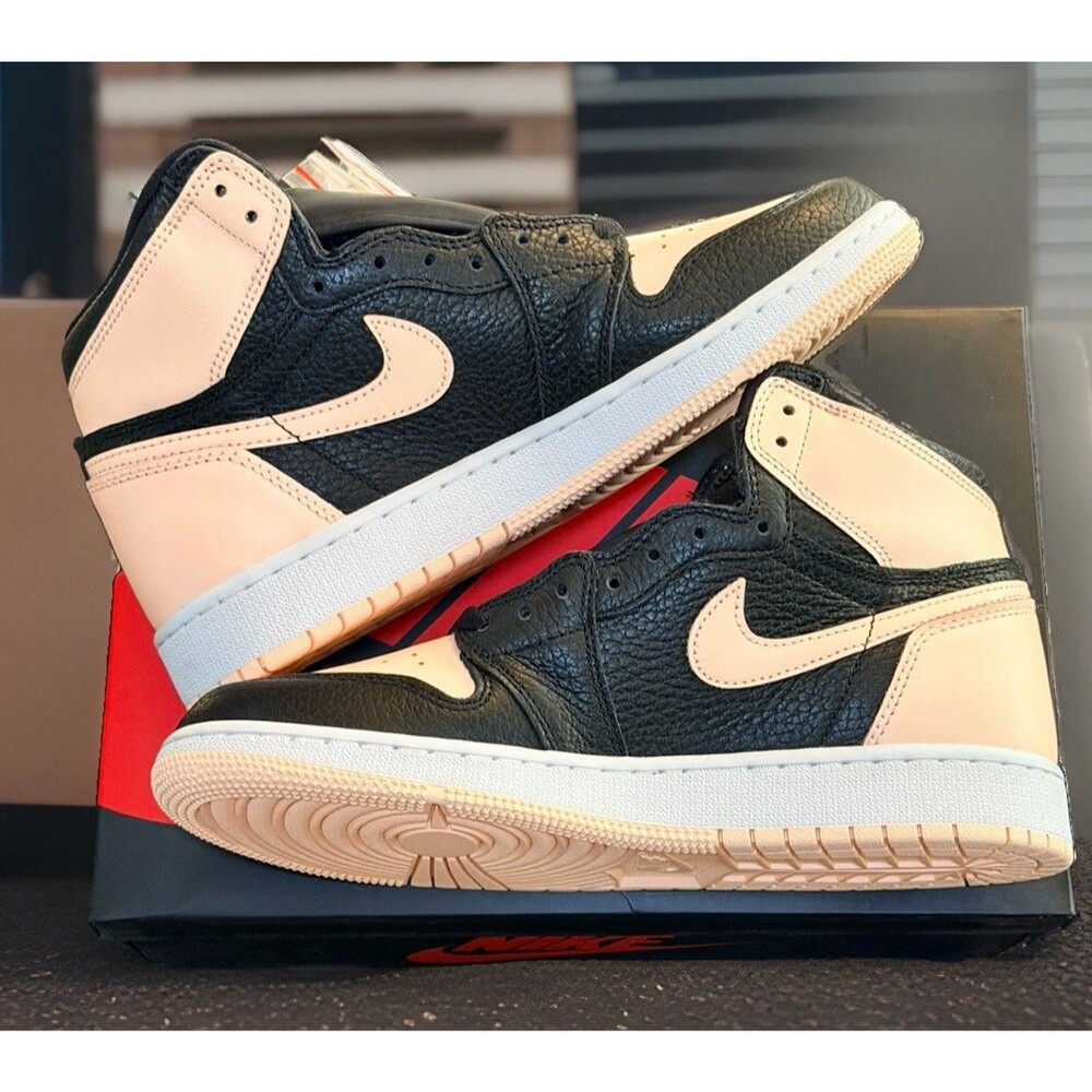 Nike Air Jordan 1 Retro High OG Crimson Tint Size 7Y Brand New In Box DS